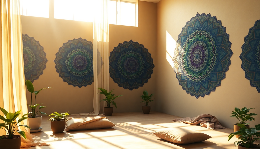 Elevate Your Space: Infusing Spiritual Serenity with Mandala Designs